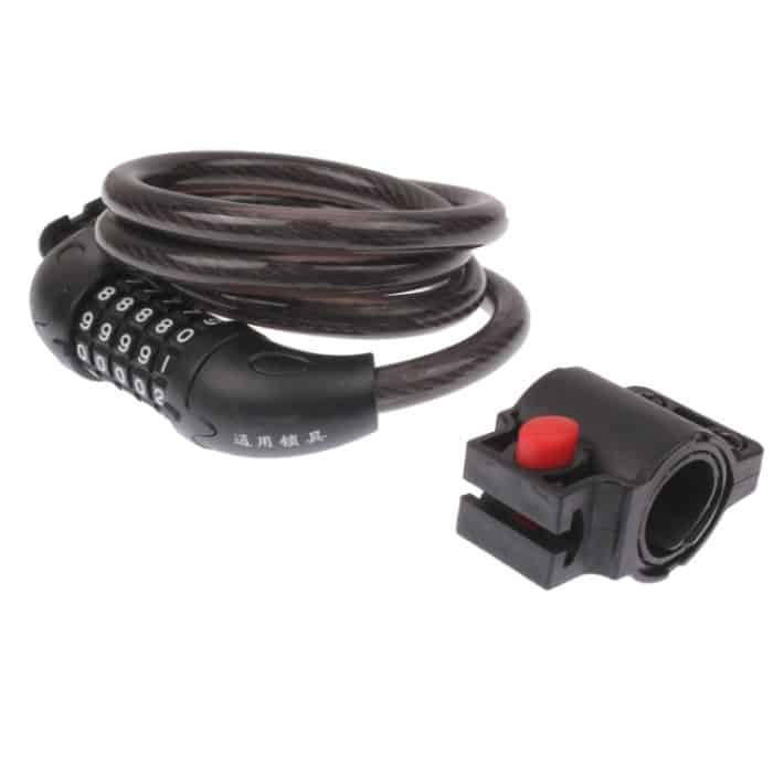 5-stellige Fahrrad-Motorrad-Stahldraht-Sicherungsstreifen – Bild 4