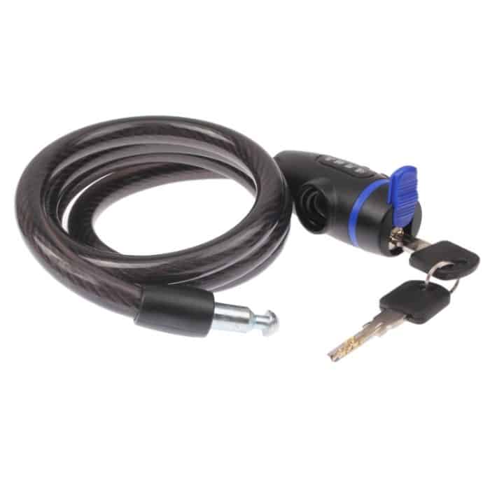 Kupferkabel Sicherheit Fahrradschloss Set – Bild 5