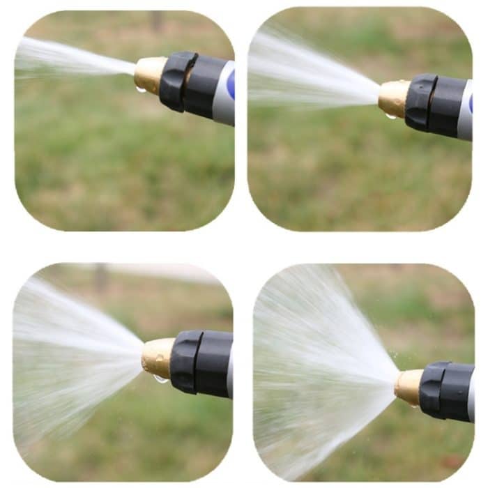 KANEED Hochdruck-Wasserschlauchdüse Kupfer-Wasserpistolenkopf für das Waschen von Autos zu Hause (blau) – Bild 9