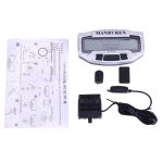 Multifunktions-LCD-Anzeigezyklus Computer-Kilometerzähler (MS-602B) (Silber) – Bild 5