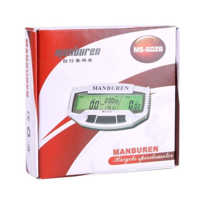 Multifunktions-LCD-Anzeigezyklus Computer-Kilometerzähler (MS-602B) (Silber) – Bild 6