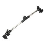 Fahrrad Fahrrad Rollstuhl Kinderwagen Stuhl Regenschirm Stecker Halter Halterung Ständer (Schwarz) – Bild 3