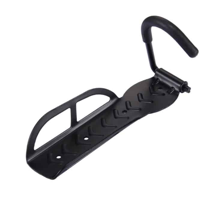 Fahrradgarage Lagerung Metall J Haken / Wandhaken / Fahrradträger / Fahrradständer (schwarz) – Bild 1