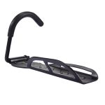 Fahrradgarage Lagerung Metall J Haken / Wandhaken / Fahrradträger / Fahrradständer (schwarz) – Bild 2