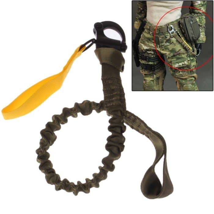 Abreißbares Sicherheits-Lanyard-Gurtseil / Sicherheitsseil mit Schnellverschluss-Schnalle / Helikopter-Versicherungsseil, Safety Lanyard Strap Rope(Red), Safety Lanyard Strap Rope(Black), Safety Lanyard Strap Rope(Army Green) – Bild 2
