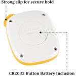 3D All Dimensional Multifunktions Digitaler elektronischer Schrittzähler (gelb) – Bild 6