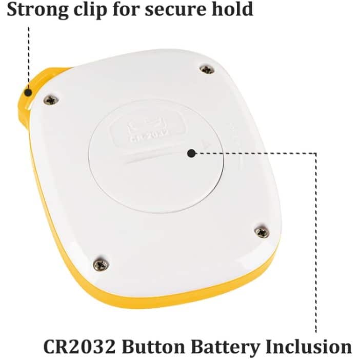 3D All Dimensional Multifunktions Digitaler elektronischer Schrittzähler (gelb) – Bild 6