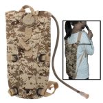 2,5 l Seesack-Nylon-Wasserbeutel-Rucksack mit Schlauch/Wasserbeutel, 2.5L, 2.5L (Black)