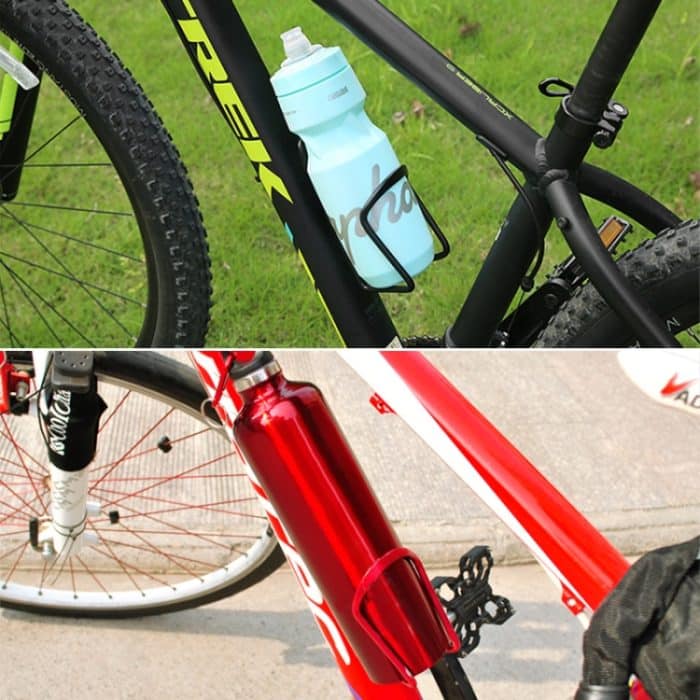 Tragbarer Trinkbecher, Wasserflaschenhalter, Flaschenhalter, Halterung für Fahrrad, Red, Black, Blue, Gold, Silver – Bild 5