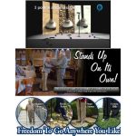 Ultraleichter Griff Zuverlässiger Walking Magic Faltbarer, vertrauenswürdiger Stock mit eingebautem Licht – Bild 11