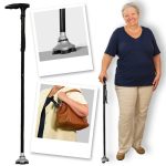 Ultraleichter Griff Zuverlässiger Walking Magic Faltbarer, vertrauenswürdiger Stock mit eingebautem Licht – Bild 10
