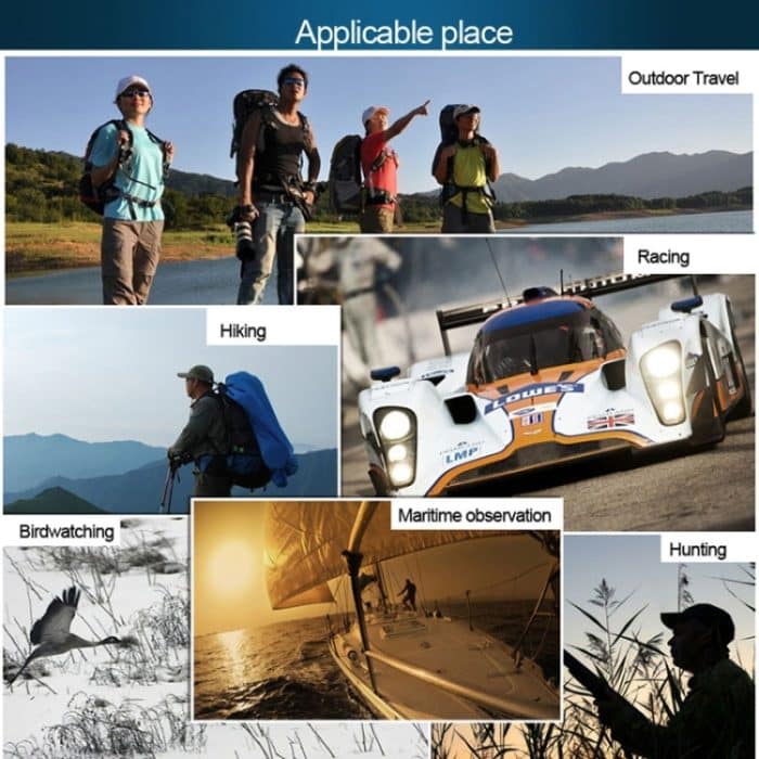 Golf wasserdichtes Hand-Entfernungsmesser-Teleskop-Monokular, Messbereich: 5-600 m – Bild 8