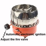 Tragbarer Wind Camping Herd aus Aluminium-Magnesium-Legierung – Bild 3