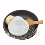 Outdoor Camping Ultraleichtes 9-teiliges stapelbares Kochgeschirr-Set – Bild 4