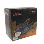 Outdoor Camping Ultraleichtes 9-teiliges stapelbares Kochgeschirr-Set – Bild 6