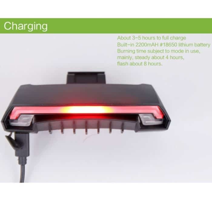 Meilan X5 Wireless Fernbedienung Laser Rückleuchte für Fahrrad, wasserdicht Stufe: IPX4 – Bild 11