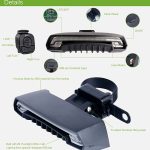Meilan X5 Wireless Fernbedienung Laser Rückleuchte für Fahrrad, wasserdicht Stufe: IPX4 – Bild 12