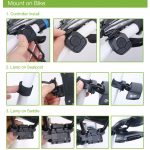 Meilan X5 Wireless Fernbedienung Laser Rückleuchte für Fahrrad, wasserdicht Stufe: IPX4 – Bild 15