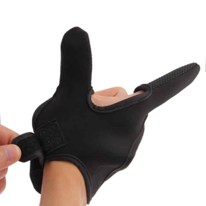 Spezielle Zwei-Finger-Handschuhe zum Angeln – Bild 3