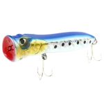 Shrimp Mouth Typ Wasseroberfläche Popper Lure Hit Wasserwellen Climb Fishing Bait, zufällige Farbabgabe – Bild 4
