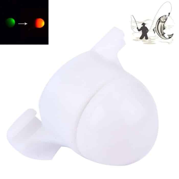 S-OG-3453.jpg Pratical Angelrute Licht Biss Alarm Fisch Alarm Glocken (Weiß) – Bild 1