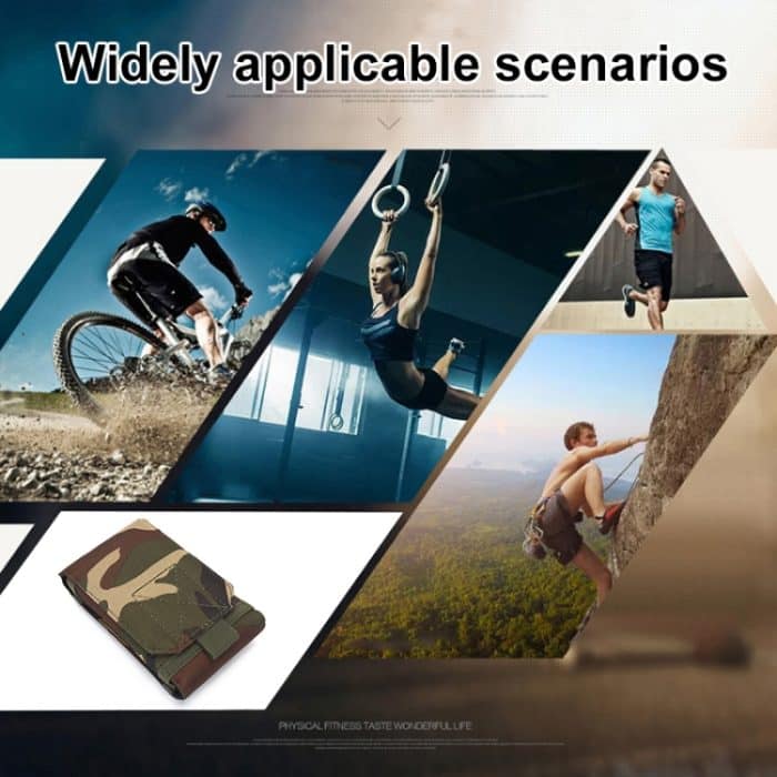 Stilvolle Outdoor-Handyhülle aus wasserabweisendem Stoff, Größe: ca.17 cm x 8,3 cm x 3,5 cm – Bild 7