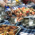 6-in-1-Reise-/Camping-Klappbesteckset aus Edelstahl, Löffel + Gabel + Messer + Flaschenöffner-Set – Bild 11