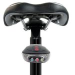 Shell Shape Bicycle Safety Heckwarnrücklicht mit 2 Laserstrahlen und bunten Lichtern – Bild 6