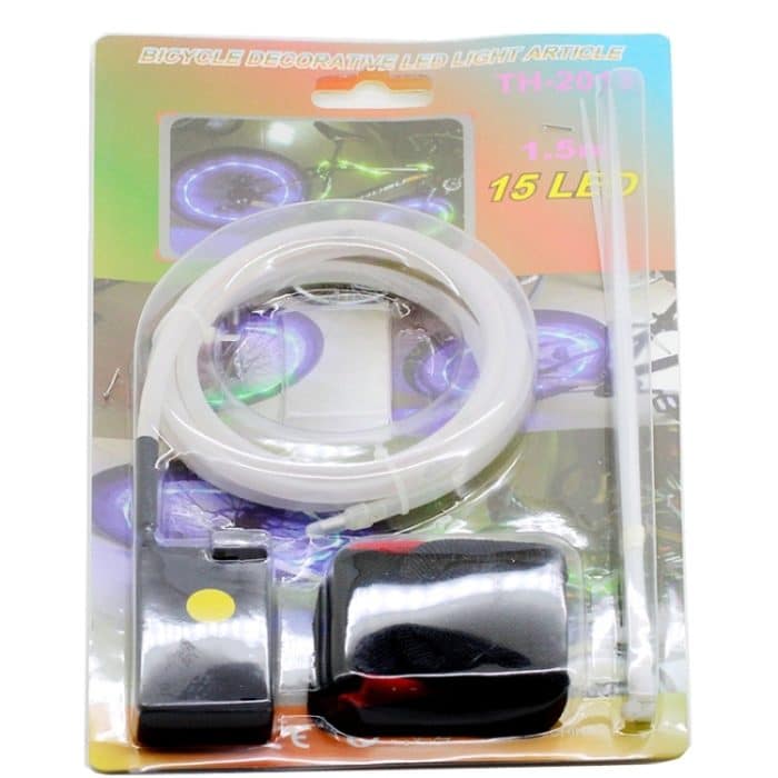 Fahrradrad sprach dekorative LED-Licht Artikel Bar Strip, 15 LEDs – Bild 4
