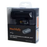 MC-QD001 180 Lumen USB wiederaufladbare LED-Leuchte aus hellem Aluminium mit Lenkerhalterung – Bild 7