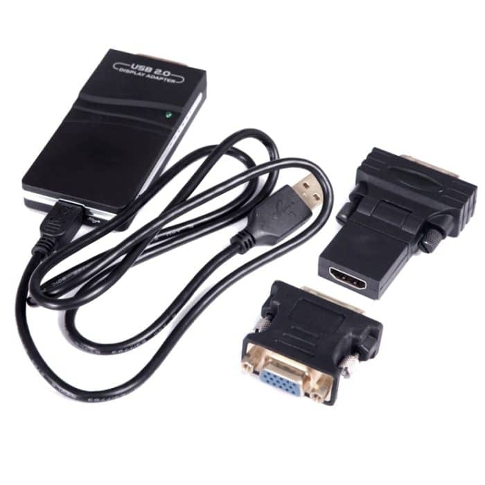 USB 2.0 auf VGA, DVI, HDMI-Adapter, Auflösung: 1280 x 1024, Resolution: 1280*1024, Resolution: 1920*1080, Resolution: 2048*1152 – Bild 4