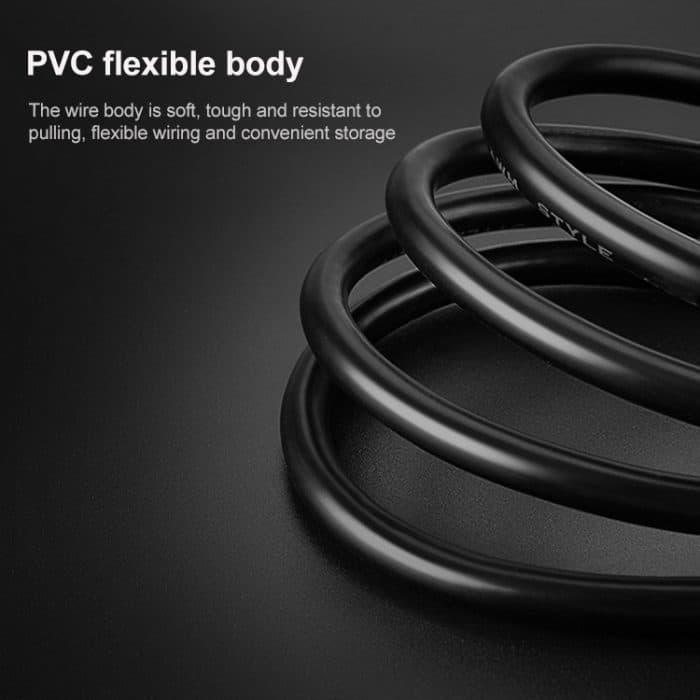 50 cm HDMI 19-poliges Stecker-zu-HDMI 19-poliges Steckerkabel, Version 1.3, Unterstützung für HD-TV / Xbox 360 / PS3 usw. (schwarz + vergoldet) – Bild 4