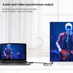 50 cm HDMI 19-poliges Stecker-zu-HDMI 19-poliges Steckerkabel, Version 1.3, Unterstützung für HD-TV / Xbox 360 / PS3 usw. (schwarz + vergoldet) – Bild 6