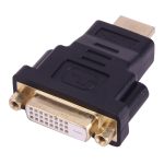Vergoldeter HDMI 19-Pin-Stecker auf DVI-Buchse, HDMI Male to DVI 24+1Pin Female, HDMI Male to DVI 24+5Pin Female