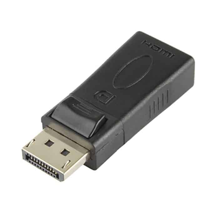 DisplayPort-Stecker auf HDMI-Buchse (schwarz) – Bild 2