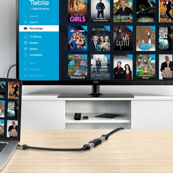 HDMI 19 Pin Buchse auf HDMI 19Pin Buchse Adapter (schwarz) – Bild 4