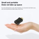 Vergoldeter HDMI 19-poliger Stecker-auf-Buchse-Adapter, HDMI Male to Female – Bild 4