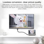 Vergoldeter Mini-HDMI-Stecker auf 19-poligen HDMI-Adapter (schwarz) – Bild 6