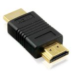 HDMI 19 Pin Stecker auf HDMI 19Pin Stecker Vergoldeter Adapter, Unterstützung HD TV / Xbox 360 / PS3 usw.