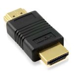 HDMI 19 Pin Stecker auf HDMI 19Pin Stecker Vergoldeter Adapter, Unterstützung HD TV / Xbox 360 / PS3 usw. – Bild 3