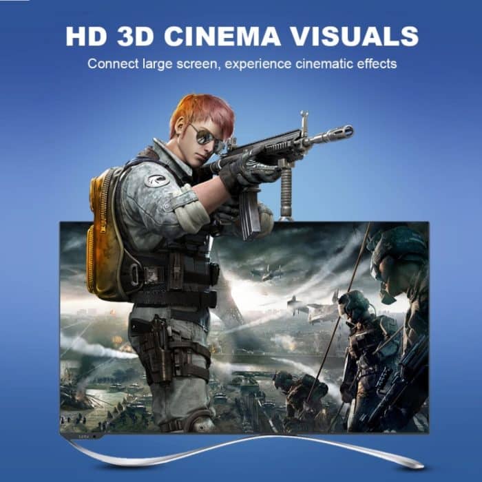 1,8 m vergoldetes 3D 1080P Micro HDMI-Stecker-zu-HDMI-Stecker-Kabel für Mobiltelefon, Kameras, GoPro – Bild 6