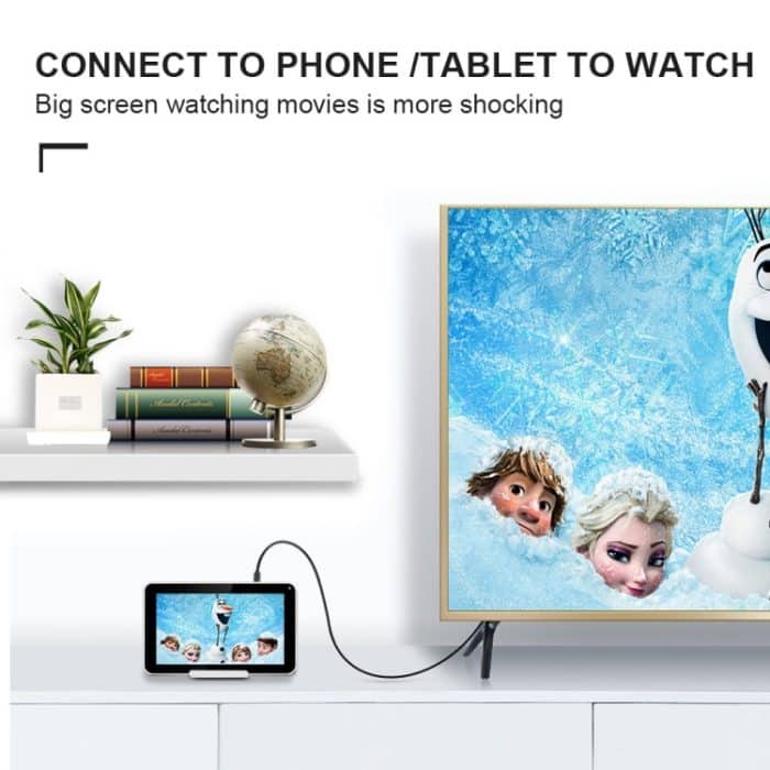 1,5 m vergoldetes 3D 1080P Micro HDMI-Stecker-zu-HDMI-Stecker-Kabel für Mobiltelefon, Kameras, GoPro – Bild 10