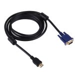HDMI-Stecker auf VGA-Stecker 15PIN-Videokabel (schwarz) – Bild 2