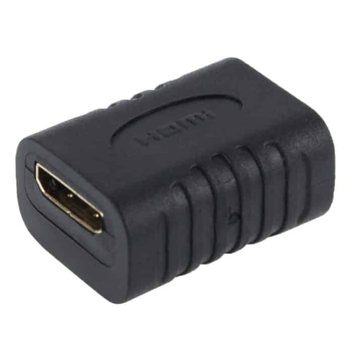 S-PC-0364.jpg Vergoldeter HDMI 19-poliger Buchse zu HDMI 19-poliger weiblicher Adapter, CF zu CF. – Bild 1