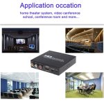 NK-10II HDMI zu HDMI / CVBS / AV Scaler Box Videokonverter (schwarz) – Bild 6
