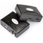 HDMI zu VGA Konverter mit Audio (FY1322) (Schwarz) – Bild 2