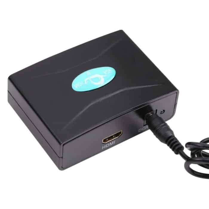 VGA bis HDMI-Konverter mit Audio (FY1316) (Schwarz) – Bild 4