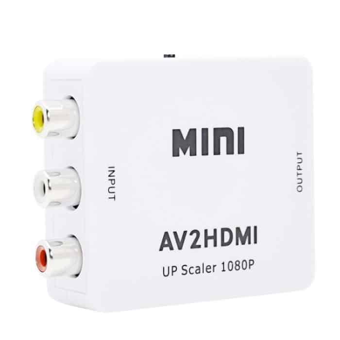 Mini CVBS / L + R Audio zu HDMI Konverter Adapter – Bild 2