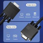 1,5 m VGA 15Pin-Stecker von normaler Qualität zu VGA 15Pin-Stecker für CRT-Monitor – Bild 4