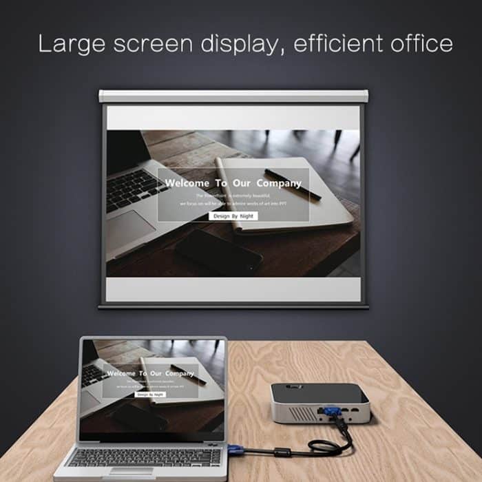 1,5 m VGA 15-poliges Kabel von guter Qualität zu 15-poligem VGA-Kabel für LCD-Monitor, Projektor usw. – Bild 6